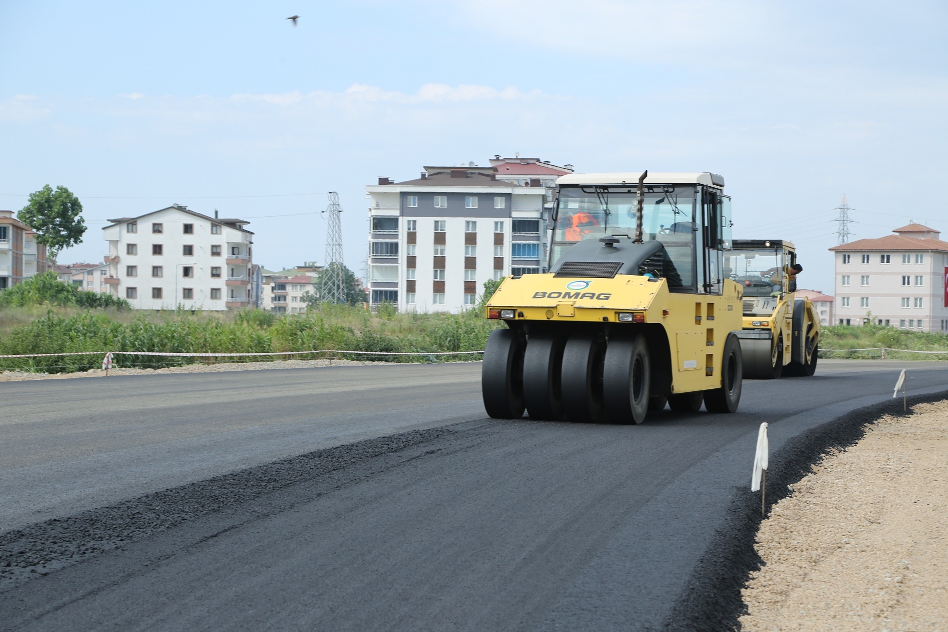 YENİ OTOGAR YOLUNDA HUMMALI ÇALIŞMA
